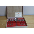 Antique spoon collection in its original box