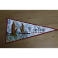 Collectable London tower bridge flag