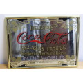 Coca-Cola Memorabilia Collectable Print on a mirror
