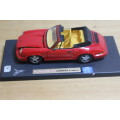 Porche 911 Carera 4 cabriolet car model, not in mint condition, can be used for spar parts