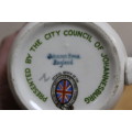 Collectible Coffee Mug presented by the city Council of Johannesburg Johnson Bros England