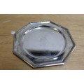 3 x Collectible small stainless steel dishes