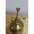 vintage brass oil pump