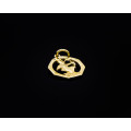 9ct (0.8gram) Yellow Gold Star Sign (Sagittarius) Pendant