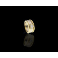 18ct (9.2 Grams) Yellow and White Gold Diamond Ring