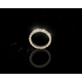2.3 grams 18 carat White Gold, Diamond Full Eternity Ring