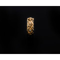 5.9 grams 14 carat Yellow Gold Engraved Eternity Ring