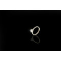 1.7grams 18 carat White Gold Diamond Solitaire Ring