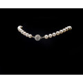Single strand Freshwater Pearl Necklace with a Costume Jewellery Clasp