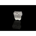 11.4gr 18ct White Gold, +/-150 x 1/2 pointers and +/-112  Baguettes I/J VS/SI