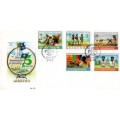 Lesotho - 1982 75th Anniversary of Boy Scouts FDC Set