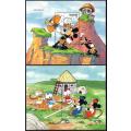 Lesotho - 1991 Children's Games Disney Set & MS MNH SG 1055-1063