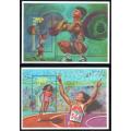 Nevis - 1992 Olympic Games Set & MS MNH SG 660-668