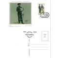 Ciskei - 1984 British Military Uniforms (2nd series) Silk Maxi Card Set