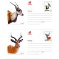 South Africa - 1997 6th Definitive Antelopes Postcard Set