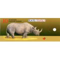 South Africa - 1997 Rhino ILSAPEX 98 R10 Booklet SACC 1013