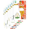 South Africa - 1995 Rugby World Cup Mint Post Card Set