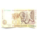 South Africa R20 Note (TT Mboweni)