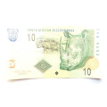 South Africa R10 Note (Gill Marcus)