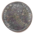 1880 British Half Penny