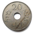 1935 Palestine 20 Mils