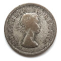 1954 South Africa 2 1/2 Shillings