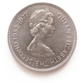 1977 Bailiwick of Jersey 25 Pence