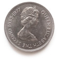 1977 Bailiwick of Guernsey 25 Pence