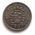 1953 Angola 2 1/2 Escudos