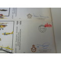 FLIGHT COVERS  NO.29 A + B + C.. ALL 3 SIGNED SEE SCANS