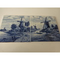 2 X 6 INCH.DELFT TILES FOR DELFT COLLECTERS
