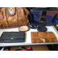 FINE LEATHER STITCHED ITEMS ESTATE (JOBLOT) SEE SCANS READ ON