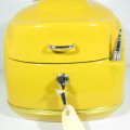 Yellow scooter top box - 39cm x 38cm x 35cm