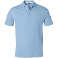 Size 4XL Mens Sporty Golf Shirt - Blue (XXXXL)