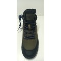 Brand New! Mens UK Size 9 JEEP Voyager Water Resistant High Top Lace up Sneakers - Olive UK Size 9