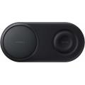Samsung Wireless Charger DUO Pad, Fast Charge 2.0 - Black