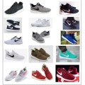 Adidas, Nike, Jordams and Salomons shoes