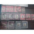 SOUTH AFRICA - Postage Dues selection, incl. Union & Republic, SACC nos see below