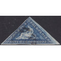 CAPE OF GOOD HOPE 1864 SG19c 4d STEEL BLUE - SUPERB USED - CV R9000