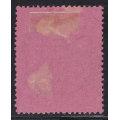 B.S.A.C/Rhodesia SACC47 10/- Slate & Vermillion/Rose CV R3700