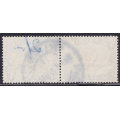 Union of SA - 1927 SG36 1/- BROWN and DEEP BLUE - VERY FINE USED CV £55