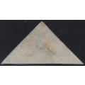 Cape of Good Hope SACC3 / SG3 1d BRICK RED (SLIGHTLY BLUED PAPER) - VERY FINE USED CV R11000
