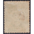 B.S.A.C / RHODESIA 1913-22 1/2d GREEN `SPECIMEN` MM CV R3420