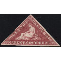 Cape of Good Hope - SACC14b 1d Brownish Red MNG CV R30000