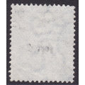 Griqualand West 1878 SACC12h  - 4d BLUE VFU CV R2200