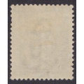 CAPE OF GOOD HOPE 1893 SACC62 1/- BLUISH-GREEN LMM CV R3000