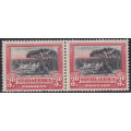 Union of SA - 1930-45 ROTO SACC45  3d BLACK and RED -  **UNMOUNTED MINT** CV R5500