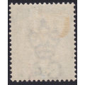 B.C.A.(Nyasaland): 1896 SG46 6d Black and Green(WM CA) LMM CV £60