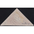 CAPE OF GOOD HOPE 1855 SACC5 - 1d BRICK-RED ON CREAM TONED PAPER -SUPERB USED - CV R40000