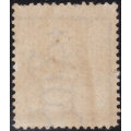 Cape of Good Hope 1879 : SACC29 : 3d on 4d BLUE - UM - CV R7500